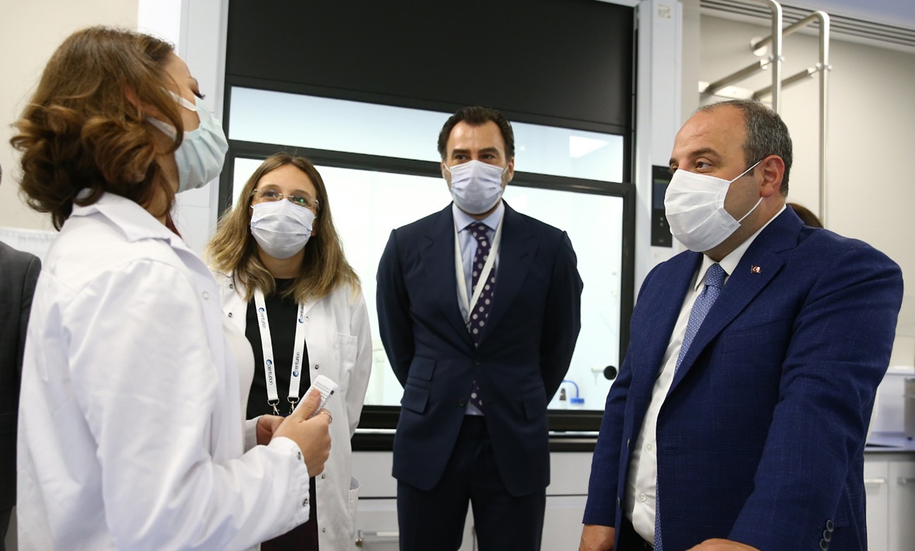 T.C. Sanayi ve Teknoloji Bakanımız Sn. Mustafa VARANK fabrikamızı ziyaret etti